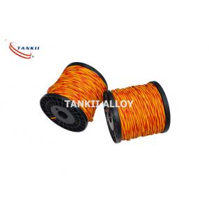 Thermocouple K Type Extension Cable 22SWG Vitreous Silica Fiber Insulation