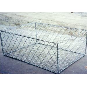 China Reinforced 80mm x 100mm 3.2mm Gabion Fence Panels supplier