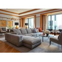 China ODM Commercial Hotel Living Room Furniture Fabric Sofa on sale