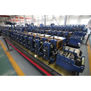 China SS Pipe Making Machine , Tube Forming Machine Flying Saw Profile supplier