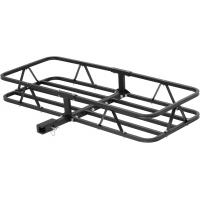 China OEM Folding Hitch Cargo Carrier Metal Fabrication Parts Aluminum Hitch Basket on sale