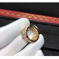China Glamorous 18K Gold Ruby And Diamond Ring luxury jewelry brands Serpenti Ring on sale