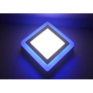 Energy Saving Two Color Dimmable LED Panel Light / RGB 18W Surface Mount LED Panel