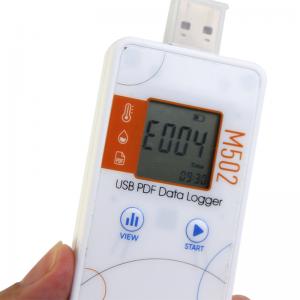 China High Accuracy Mingle Thermometer USB Temperature Humidity Data Logger Recorder supplier