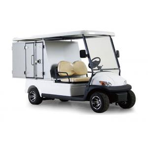 China Aluminum Box Utility Golf Cart Street Legal With 2 Seats / Cargo Bed Battery Powered supplier