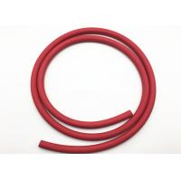 China Red Fabric Braided Compressed Air Hose / Flexible Rubber Hose B.P 900psi on sale