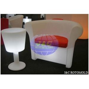 China LLDPE Plastic Rotational Moulding For Roto Molded LED Light Sofa And Table Parts supplier