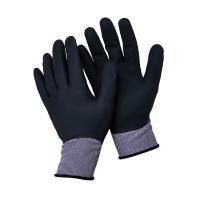 China Modelo Number N11510 Top Soft 13G Nylon Knitted Nitrile Coated Safety Working Gloves on sale