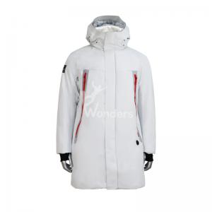 Hooded Puffer Parka Jackets For Men Insulated Heated Coat