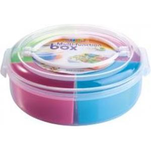 Portable Gift Plastic Tableware Set Candy Box Tin With Custom Color Logo