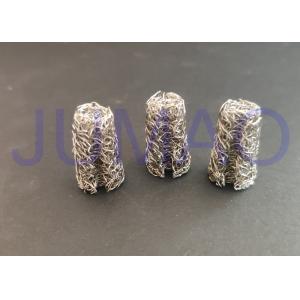 China Stainless Steel Knitted Mesh Filters Abrasion Resistance For Auto Parts supplier