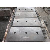 China Ni Hard Liners Cast Iron Shell Liners / End Liners Hardness More Than HRC56 on sale