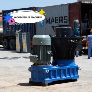 50HZ Ring Die Wood Pellet Machine 3Phase Vertical Pellet Making Machine 450-700mm