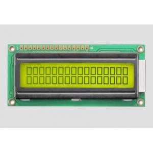 China 16 * 2 Character LCD Display Module LCX1602A Monochrome LCD Module Parallel Port 5V supplier