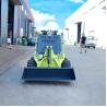 China FREE SHIPPING Mini Wheel Loader Small Cheap Skid Steer Loader with Bucket Different Attachment wholesale