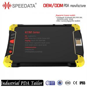 China Front and Back Camera Bluetooth Wifi Android Tablet PC for Oil and Gas Company with RFID Reader and Fingerprint Reader supplier