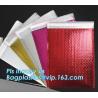 Custom Padded Envelope Jiffy Bags Tear Proof Pink Kraft Paper Air Bubble Mailers