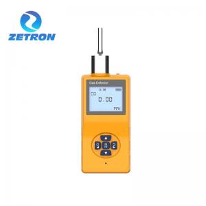 China Plastic Material 2600mA Portable Single Gas Detector Pump Suction supplier