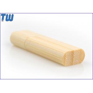 China Curved Edge USB Flash Memory Wood Material Laser Engraved Logo supplier