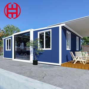 China Steel 20 Foot Expandable Containers House Luxury 40 Ft Folding Extendable Container Modular Prefab supplier