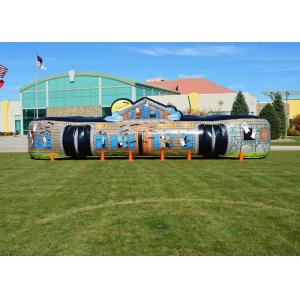Halloween Inflatable Haunted House Maze Sport Games With 3 Years Warranty