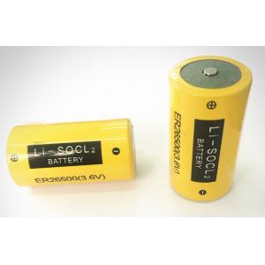 9Ah Lithium Thionyl Chloride Battery ER26500 Non Rechargeable LiSOCL2 C Size