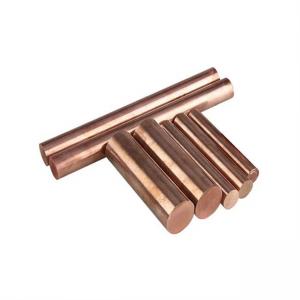 China Pure Copper Bar 12mm TP1 TP2 2.1293 Solid Round Bar For Audio Equipment supplier