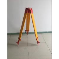 China Total Station Accessories total station common use heavy wooden tripod on sale