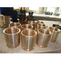 China QAL9-4 Cast Bronze Bushings ZCuAl9Fe4 Copper Gear Parts on sale