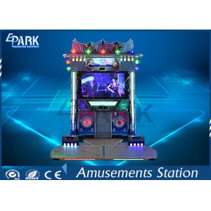 Indoor Coin Operated Dance Arcade Machine 2 Player 55 Inch LCD Screen