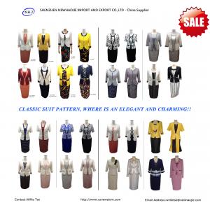 China Wholesale Women's skirt suits and dress suits from shenzhen China supplier