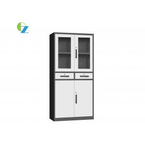 China Two Drawer Metal Cupboard Can Customized For Office H1850*W900*D400(MM) wholesale