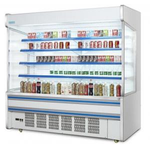 Self-service open front air cooling multideck refrigerator upright chiller display fridge vegetable display chiller