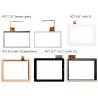 7" OCA Capacitive Touch Screen Panel For The G + F / F Or G + G With USB / I2C