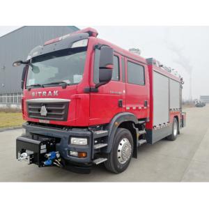 Emergency Fire Rescue Trucks Diesel 4x2 Fire Department Rescue Truck