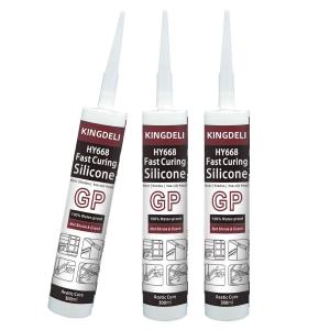 Fast Drying Acetic Silicone Sealant General Purpose For Caulk