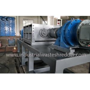 China Scrap Double Shaft Shredder Machine , Industrial Plastic Shredder Machine supplier