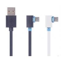 China USB 2.0 Micro B USB Cable A Male to Right 90 degree Angle Customized on sale