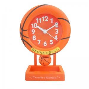 China Decorative Swing Basketball Table Clock supplier