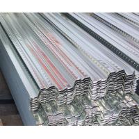 China Hot Dip Galvanised Roofing Corrugated Steel Sheet Z100 1.2mm DX51D For Floor Slab on sale