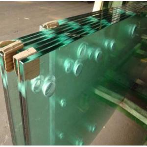 6.38-40.38mm PVB Clear Laminated Safety Glass Customized