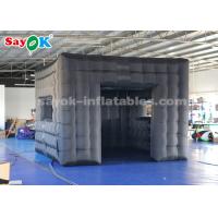 China Inflatable Tent 4.6x5.25x3.3m Inflatable Golf Simulator Tent With High Impact Screen Indoor Sport Golf Training Cage on sale