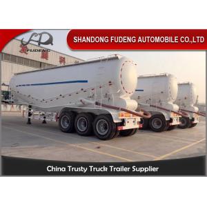 China Tri axle tank trailer 60 tons Bulk Cement truck trailer sale V shape supplier