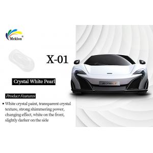 Anti Oxidation Car Pearl Paint Oilproof Multipurpose Crystal White