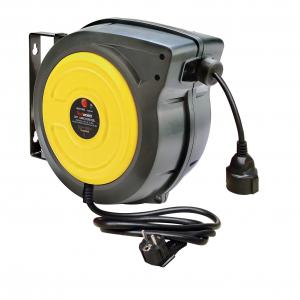 China Impact Resistant Polypropylene 15m / 20m Electric Cable Reel Black / Yellow supplier