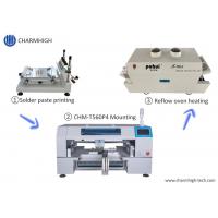 China High Precision SMT Production Line T961 Reflow Oven 60 Feeders Pick And Place Machine on sale