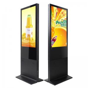 China 55 Inch Indoor Double Sided Digital Signage Resolution 1920×1080 LED Backlight supplier