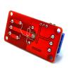 China Module de relais à charge de contact 12V 1 canal avec isolation par optocoupler sur carte de PCB rouge wholesale