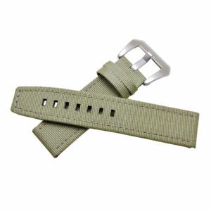 Wrist Watch Canvas Strap 22mm , SHX Multi Color Watch Band