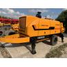 Zoomlion Concrete Pump HBT 8014 Renew 2012 Year Orange Color